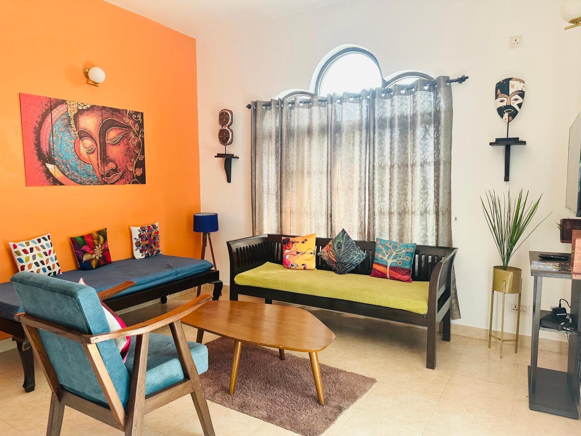 Gr Stays - Duplex 3Bhk Villa With Pool Arpora I Baga Beach 5 Mins 外观 照片