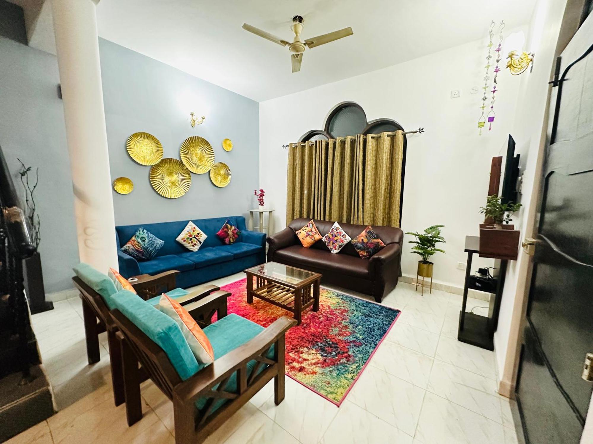 Gr Stays - Duplex 3Bhk Villa With Pool Arpora I Baga Beach 5 Mins 外观 照片